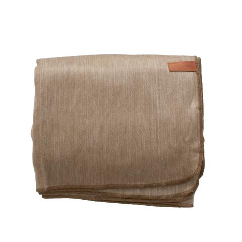 Alpaca Blanket - Plush - Sand