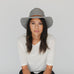 Floppy Fedora - Spotted Grey - EQUAL UPRISE