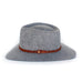 Floppy Fedora - Spotted Grey - EQUAL UPRISE