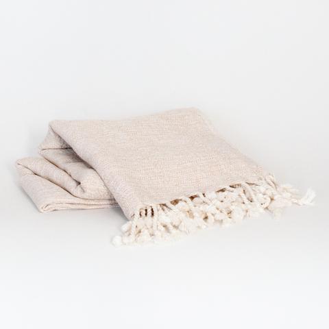 Bamboo Peshtemal Towel - Sand