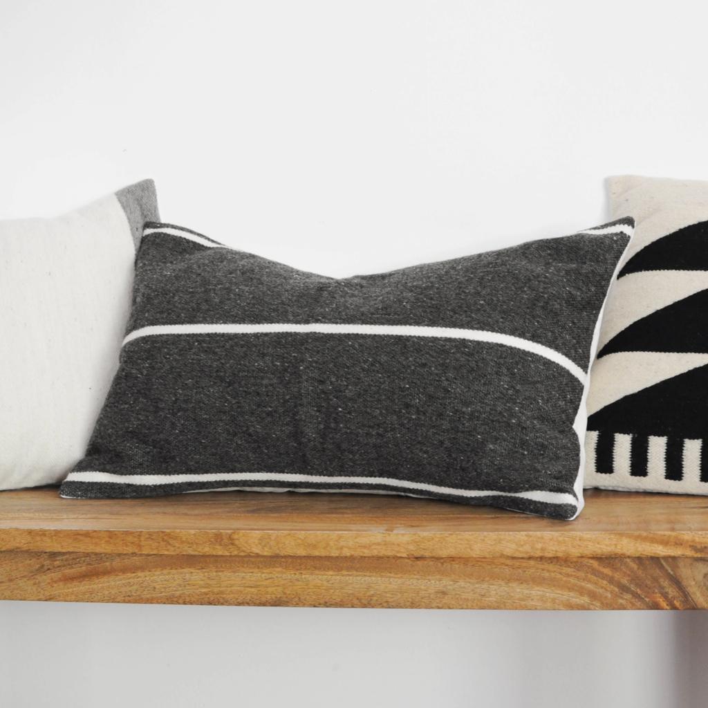 Horizon Pillow Cover - Charcoal - EQUAL UPRISE
