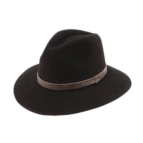 Traditional Fedora - Black - EQUAL UPRISE